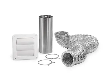 KIT DE VENTILACION DE PARED PARA SECADORA, DE 4" LAMBRO
