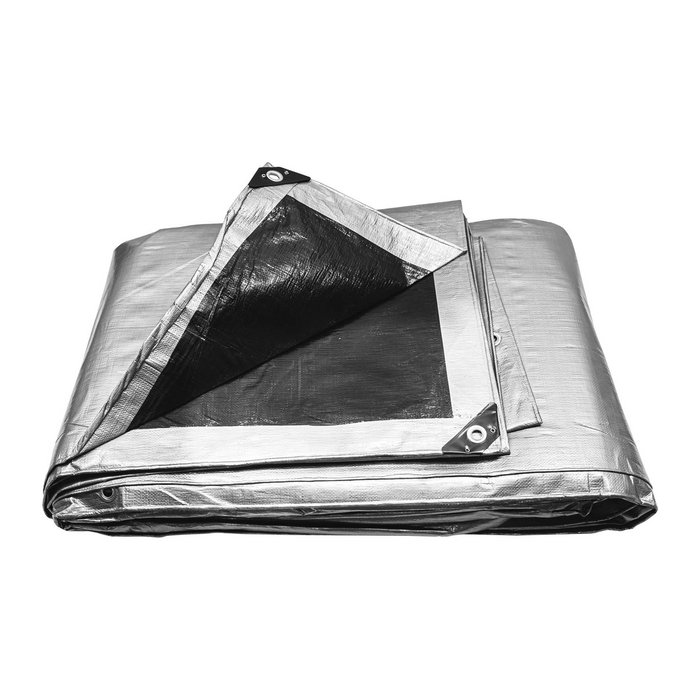 LONA GRIS REFORZADA 6 X 12 M TRUPER