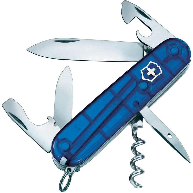 NAVAJA SPARTAN AZUL TRANSPARENTE 12 USOS VICTORINOX