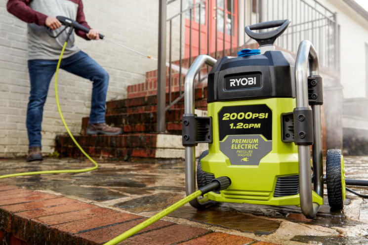 HIDROLAVADORA ELECTRICA RYOBI, 2000 PSI
