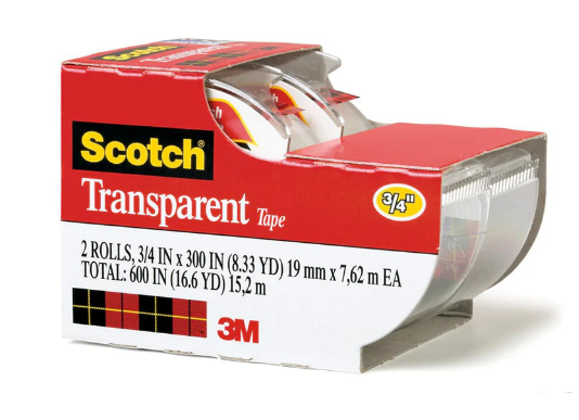 CINTA ADHESIVA SCOTCH 2 PZ