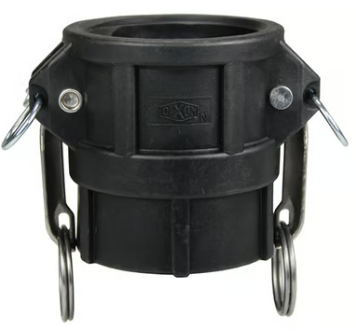 CONEXION RAPIDA DE POLIPROPILENO PARA MOTOBOMBA DE 3" (D) PPD300