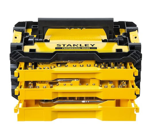 JUEGO DE HERRAMIENTAS MECANICAS 203 PZ STANLEY