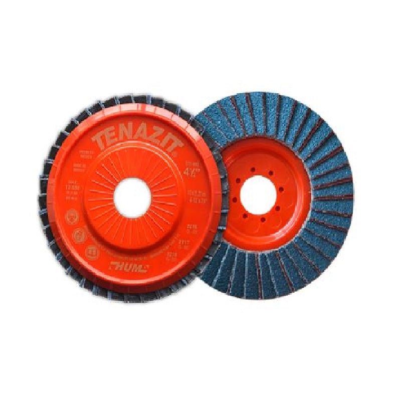 DISCO LAMINADO 4-1/2", GRANO 80, RESPALDO DE PLASTICO, HUM