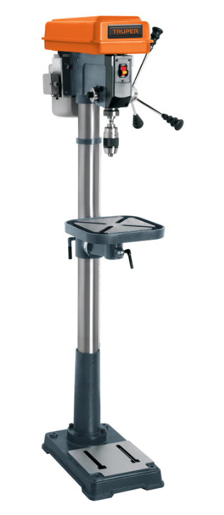 TALADRO DE BANCO MOTOR DE 1 HP, 12 VELOCIDADES, BROQUERO DE 5/8"