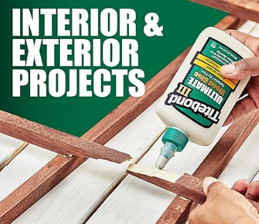 PEGAMENTO PARA MADERA TITEBOND III ULTIMATE 8 OZ
