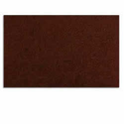 ALMOHADILLA DE FIBRA 9" X 6" X 1/4" CANELA GRANO GRUESO