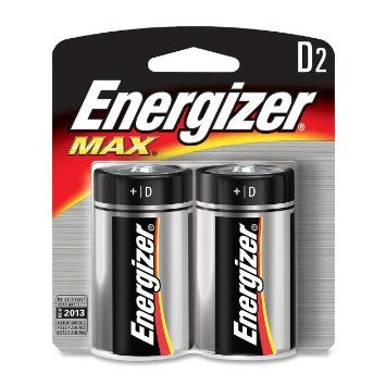 PILA ALCALINA ENERGIZER "D" CON 2 PIEZAS