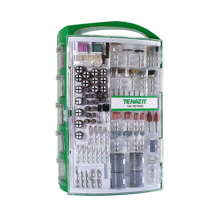 KIT PARA MOTOTOOL DE 302 PIEZAS TENAZIT