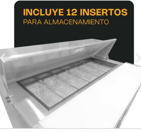MESA REFRIGERADA DE PREPARACION 13.3 FT RHINO