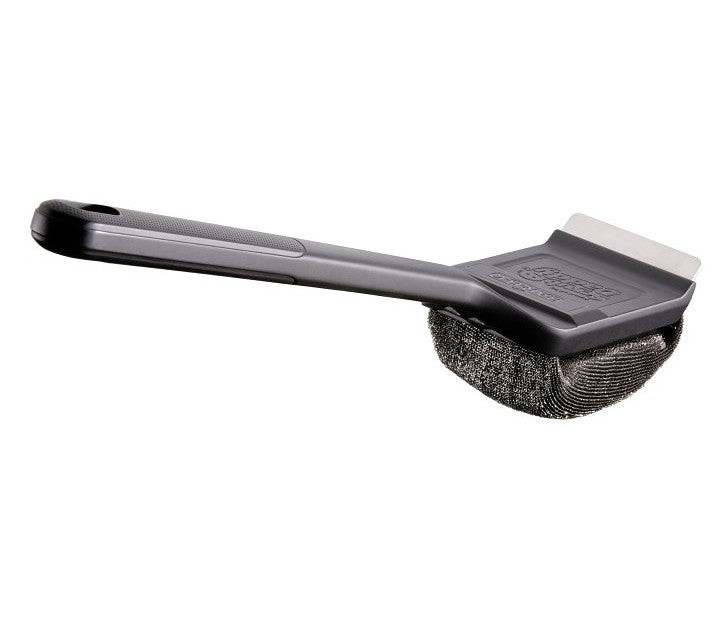 CEPILLO MR.BBQ ASADOR ACERO INOXIDABLE MANGO PLASTICO