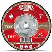 DISCO DE DESBASTE 7" X 1/4" X 5/8-11", TIPO 27, METAL, HUM®
