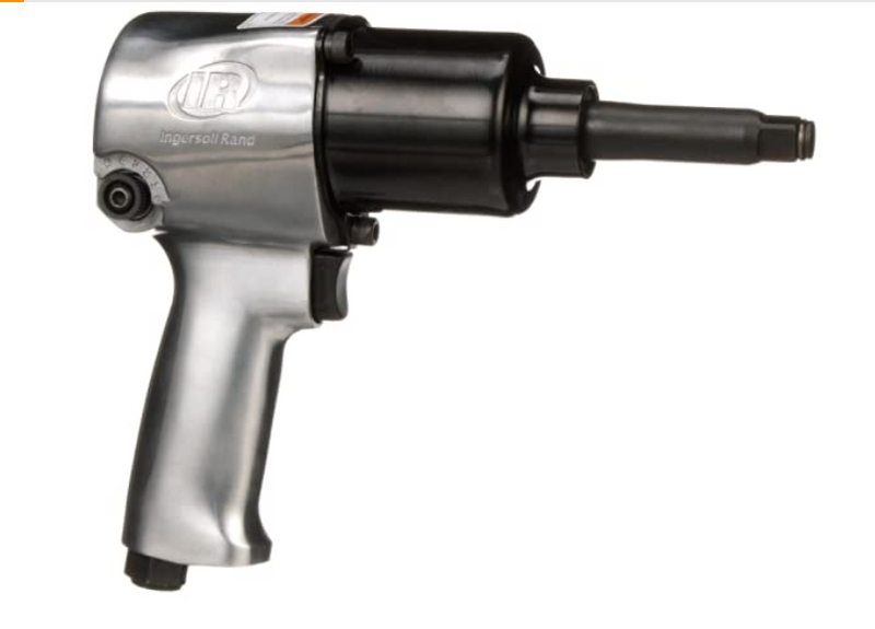 PISTOLA DE IMPACTO NEUMATICA DE 1/2", IR, 1/2 X 2, 9,500 R.P.M. 50-400 FT/LB