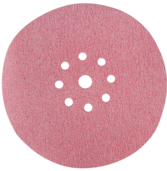 DISCO DE LIJA C/VELCRO 9", grano 180, 9 hoyos (25 piezas) P/DLS800