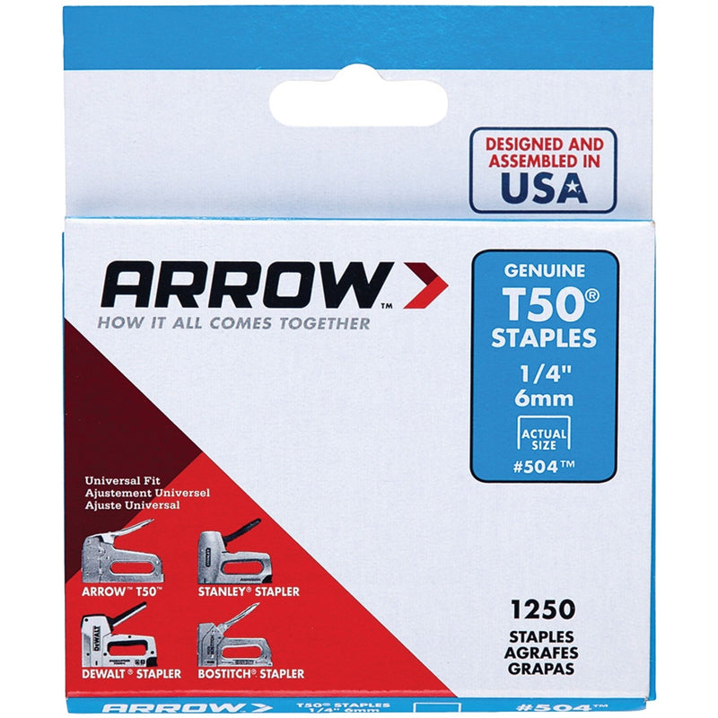 GRAPAS 504 T50, 1/4", 6 mm, ARROW 1250 PZAS