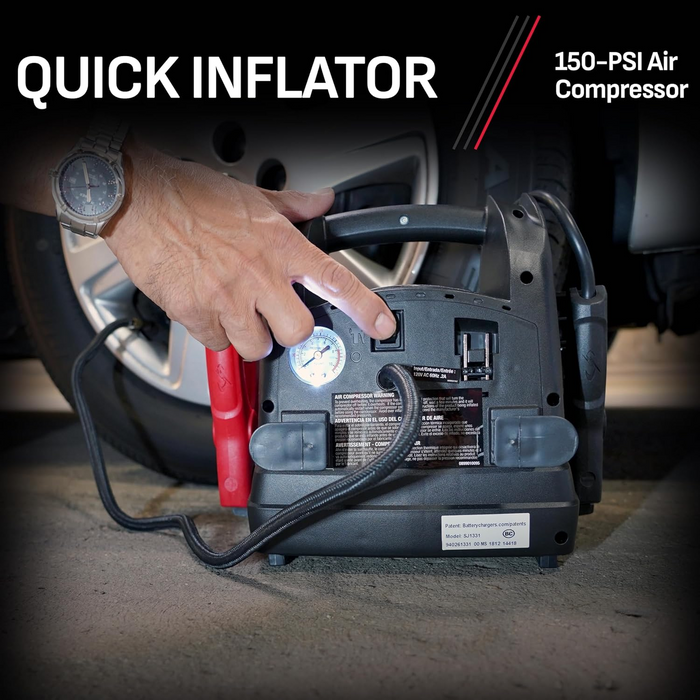 ARRANCADOR DE BATERIAS AUXILIAR 800 AMP SCHUMACHER