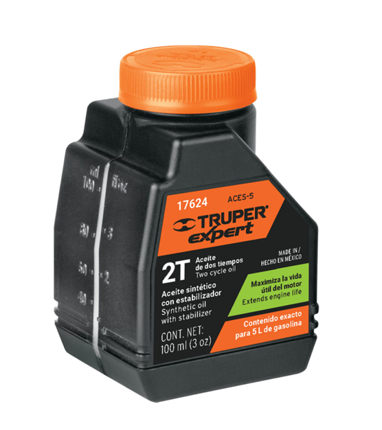 ACEITE PARA MOTOR DE DOS TIEMPOS TRUPER, 4 oz, (118 ml)