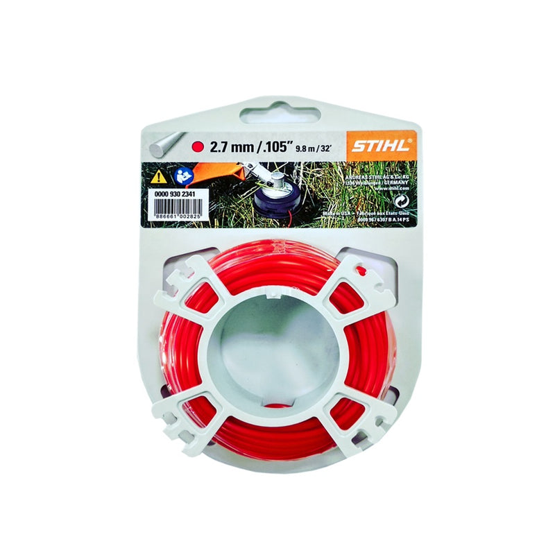 HILO PARA DESBROZADORA .105 REDONDA 9 M. ROJO