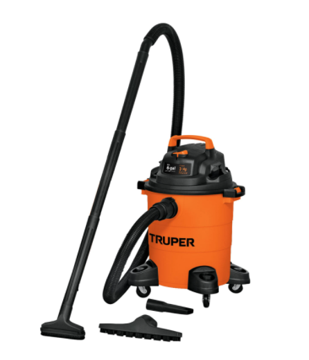 ASPIRADORA ELECTRICA TRUPER, CAPACIDAD DE 6 GALONES