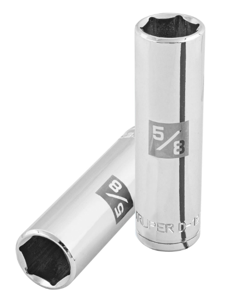 DADO DE 5/8", CUADRO DE 1/2", 6 PUNTAS LARGO, D-1220-HL