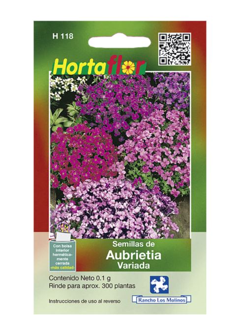 SOBRE DE SEMILLAS DE AUBRIETIA VARIADA, .01G