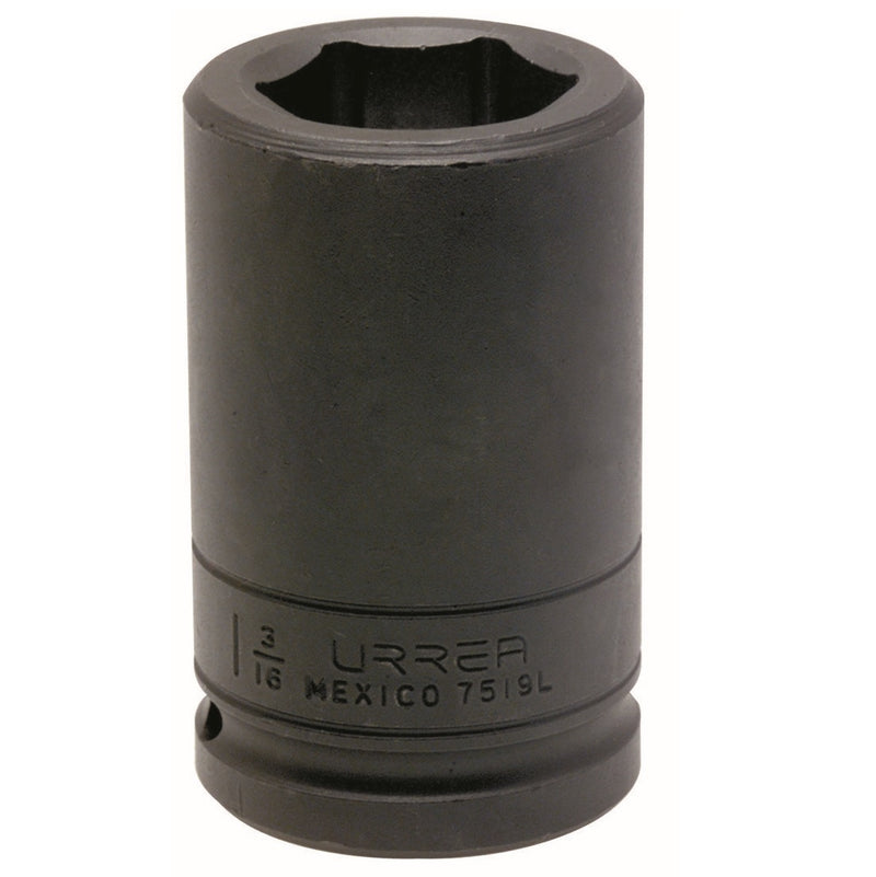 DADO DE IMPACTO DE 1-5/16", CUADRO DE 1", 6 PUNTAS, LARGO