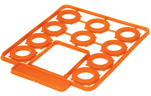 EMPAQUES DE HULE PARA MANGUERA, DISEÑO CONICO 10 PZAS
