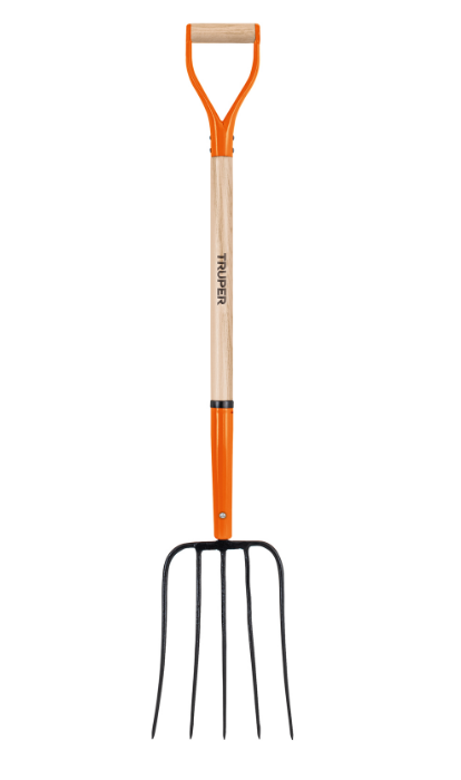 BIELDO DE 5 PICOS, PUÑO 'Y', MANGO DE 35"