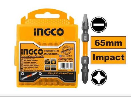 PUNTAS DE IMPACTO PH2 P/TALADRO SET 10 PZ INGCO