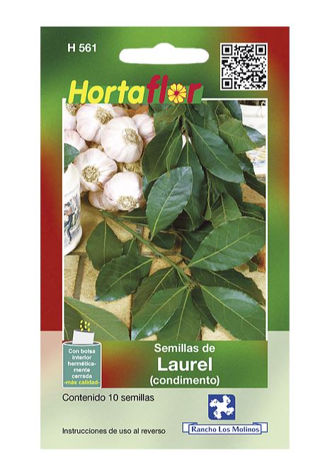 SOBRE DE SEMILLAS DE LAUREL HORTAFLOR, CONTENIDO DE .5G