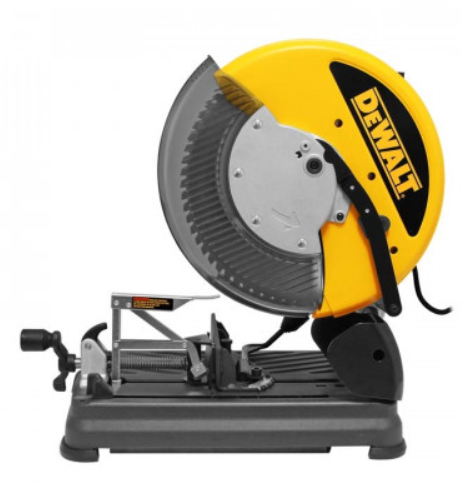 CORTADORA DE METAL CARBURADO DE 14" DEWALT.