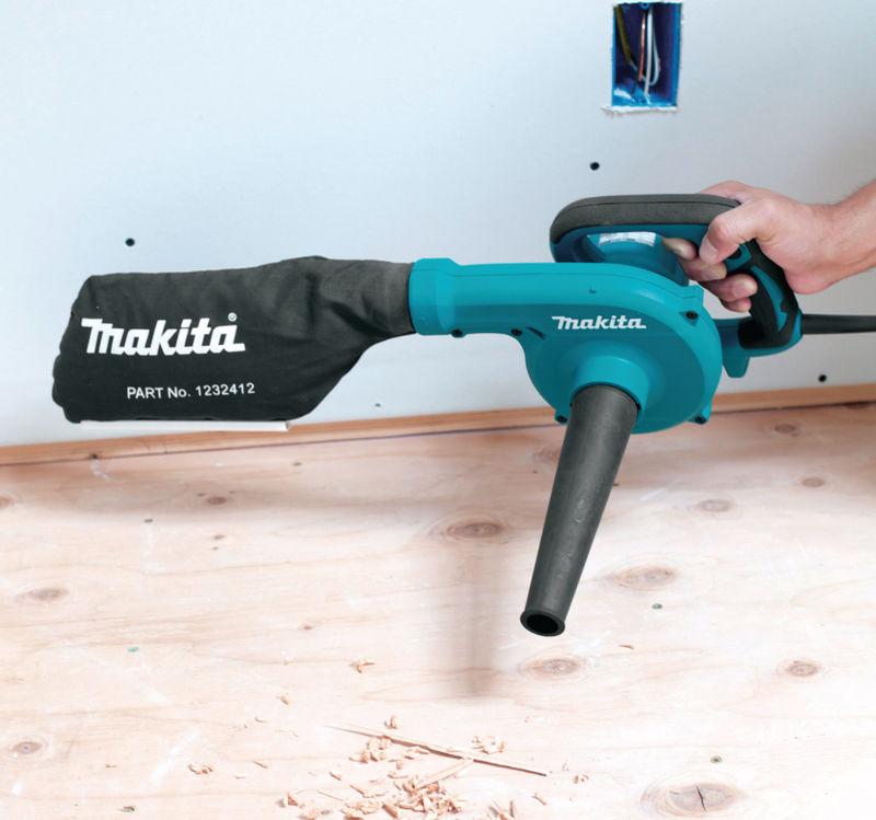 SOPLADORA CON MOTOR ELECTRICO MAKITA, CAPACIDAD DE 600W