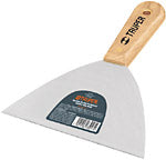 ESPATULA DE 6", FLEXIBLE, MANGO DE MADERA