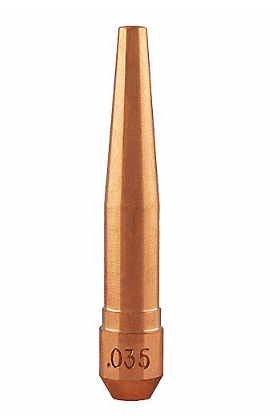 PUNTA DE CONTACTO 0.035", P/PISTOLA BERNARD/MILLER, CONICA, SERIE TT