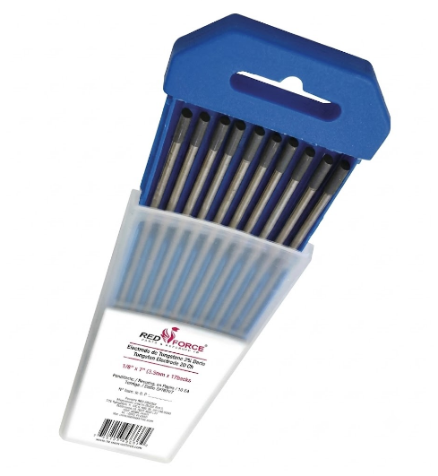 ELECTRODO DE TUNGSTENO 3/32"x27" 2% (PIEZA)