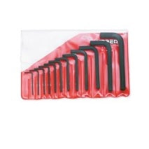 JUEGO DE 12 LLAVES ALLEN STD, ESTUCHE PLASTICO ENROLLABLE