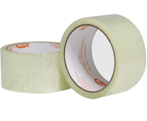 CINTA DE EMPAQUE TUK, TRANSPARENTE DE 48 mm X 50MTS USO COMERCIAL (PAQUETE 6 ROLLOS)
