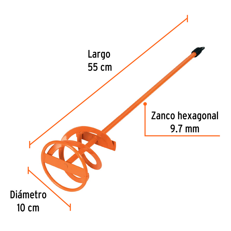 REVOLVEDOR PARA PINTURA 4" X 21"