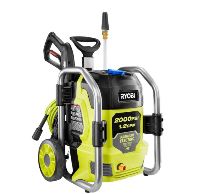 HIDROLAVADORA ELECTRICA RYOBI, 2000 PSI