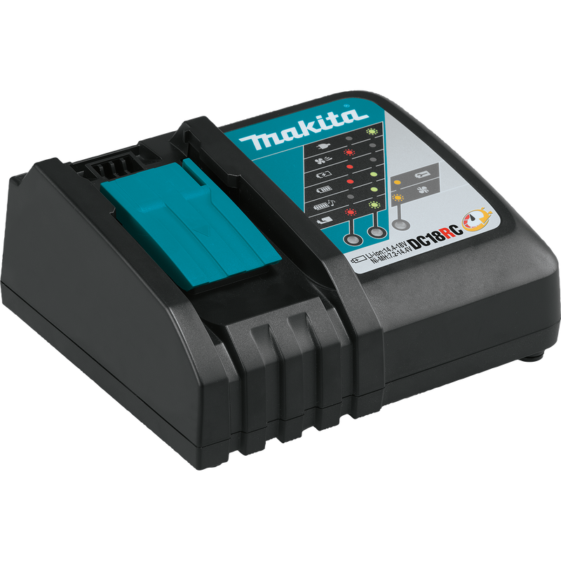 CARGADOR DE BATERIAS MAKITA, 18V, RAPIDO DC18RC