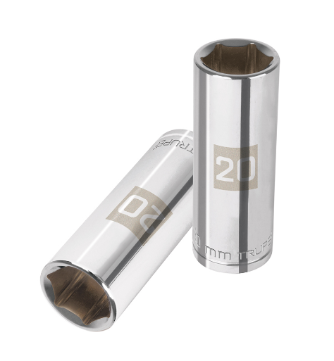 DADO DE 20 mm, CUADRO DE 1/2", 6 PUNTAS LARGO, D-1220-ML