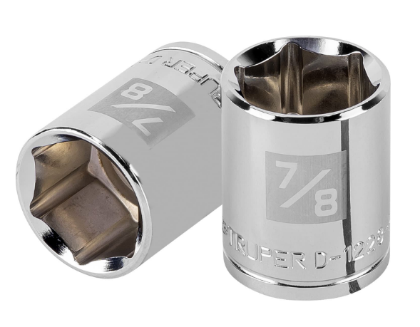 DADO DE 7/8", CUADRO DE 1/2", 6 PUNTAS, D-1228-H