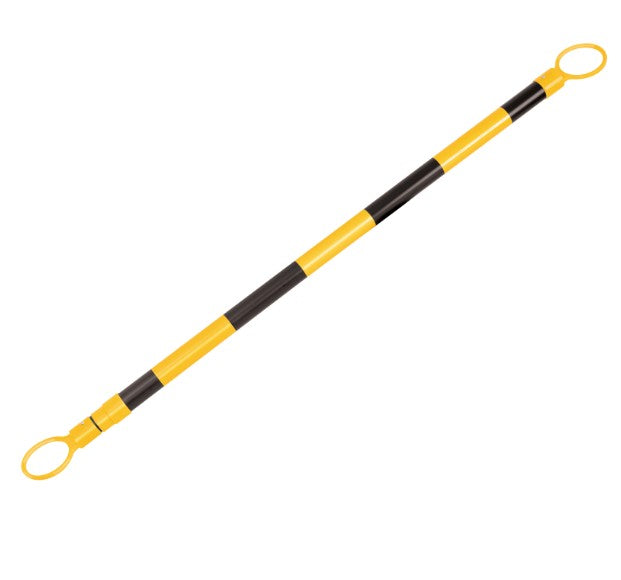 BARRA EXENSIBLE DE 1.3 A 2.1 MTS REFLEJANTE PARA CONOS