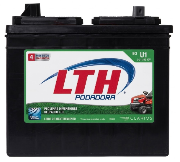 ACUMULADOR LTH, PARA TRACTOR PODADOR, 340 AMP (L-U1-340)