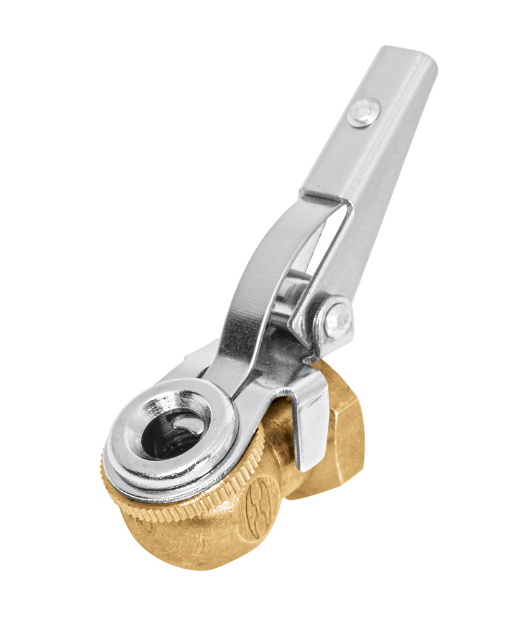 CABEZA INFLADORA CON CLIP, HEMBRA, 1/4" NPT, TRUPER