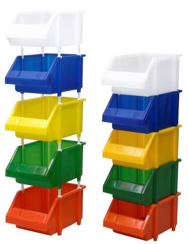 CONTENEDORES DE PLASTICO C/50 9 1/2 X 5 3/4 X 5