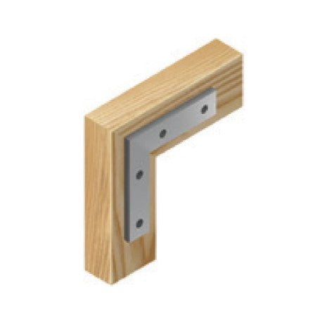 ESCUADRAS ESQUINERAS PLANAS 1"X 1" 24 PZ FIERO