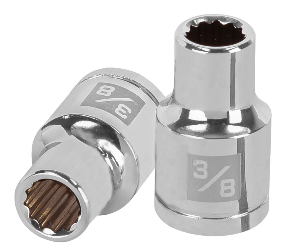 DADO DE 3/8", CUADRO DE 1/2", 12 PUNTAS, D1212