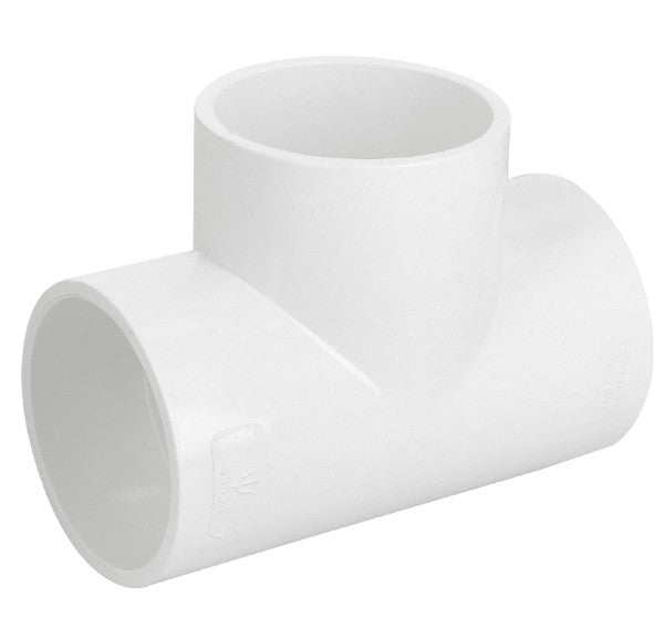 TEE SENCILLA DE PVC, 2"