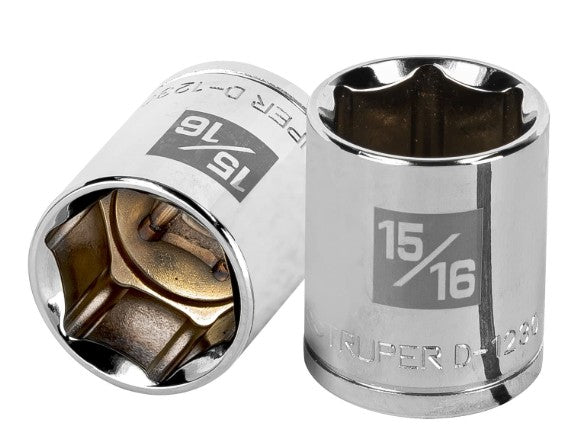 DADO DE 15/16", CUADRO DE 1/2", 6 PUNTAS, D-1230-H